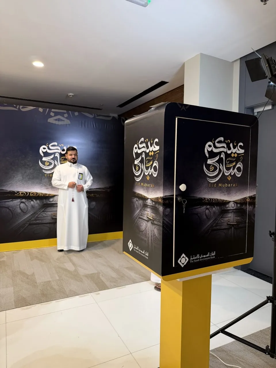 New Classic booth at a corporate Eid celebration