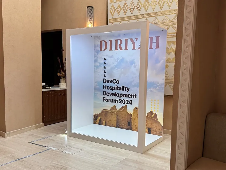 Exclusive photo booth partner for Diriyah's team building