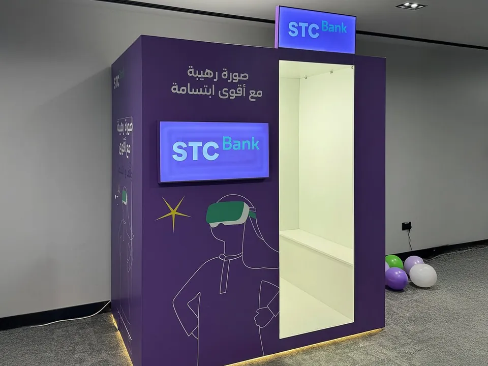 A Vintage Booth for stc bank on World Children's Day